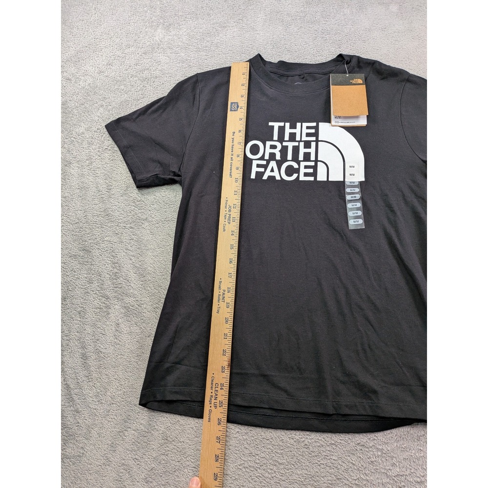 The North Face Womens Half Dome Tee Black Graphic T-Shirt NF0A822TJK3 Medium - Picture 6 of 10